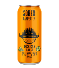 Sober Carpenter Non-Alcoholic Craft Beer Mexican Lager