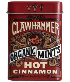 Clawhammer Organic Mints Hot Cinnamon