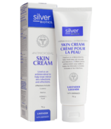 Silver Biotics Antimicrobial Skin Cream Lavender