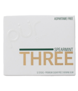 PUR Three Sugar Free Gum Spearmint