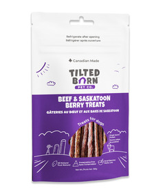 Tilted Barn Pet Co. Canadian Beef & Saskatoon Berry Treats