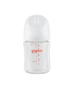 Nurture & Nest by Pigeon Glass Bottle with SS Nipple