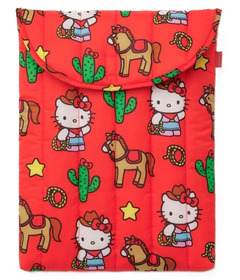 BAGGU Puffy Laptop Sleeve 16 Inch Hello Kitty Western