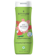 ATTITUDE Little Leaves 2-in-1 Shampoo & Body Wash Watermelon & Coconut