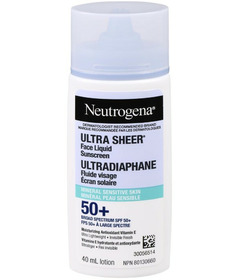 Neutrogena Ultra Sheer Mineral Sunscreen for Face SPF 50+
