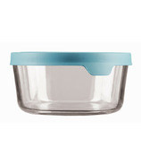 Anchor Hocking True Seal Glass Container 7 Cup Mineral Blue