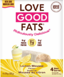 Love Good Fats Lemon Mousse Bars