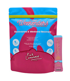 Weekenders Electrolytes Party Recovery Pink Lemonade