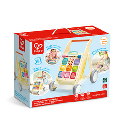 Hape Toys Grow-With-Me Push Walker