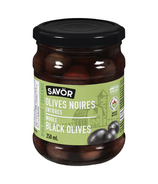Olives noires entières Savor Organic