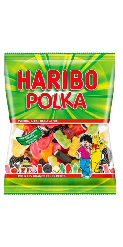 Haribo Mini Polka Display – Choco Click