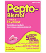 Pepto-Bismol 5 Caplets de soulagement des symptômes