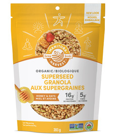 Manitoba Harvest Organic Superseed Granola Honey & Oats