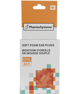 PharmaSystems Soft Foam Ear Plugs