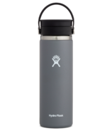 Hydro Flask à goulot large avec couvercle flexible Sip pierre