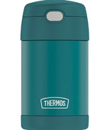 Thermos Stainless Steel FUNtainer Food Jar with Folding Spoon Sea Green