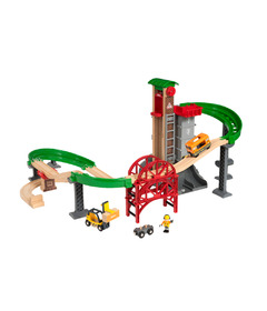 BRIO Lift & Load Warehouse Set