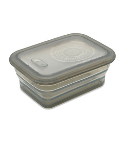 Minimal Silicone Collapsible Container Grey