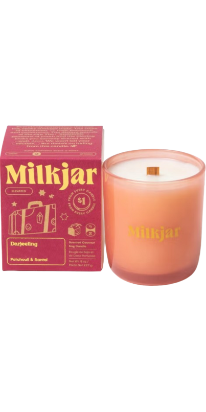 Buy Milk Jar Candle Co. Wooden Wick Candle Darjeeling at Well.ca | Free ...