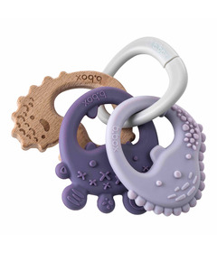 image of b.box Trio Teether Peony with sku:332102