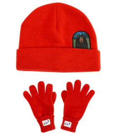 FlapJackKids Toque and Gloves Set Black Bear