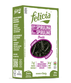 Felicia Organic Brown Rice & Spirulina Fusilli