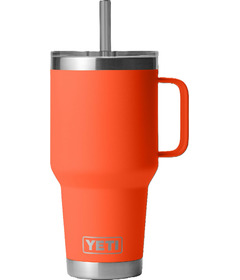 YETI Rambler Straw Mug Papaya