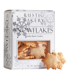 Rustic Bakery Mini Snowflake Vanilla Butter Cookies
