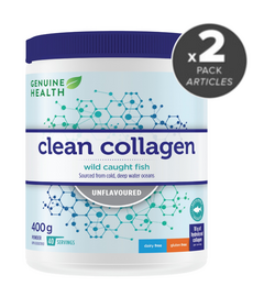 Genuine Health Marine Clean Collagen Powder Bundle