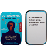 Kikkerland Do I Know You? Trivia Game