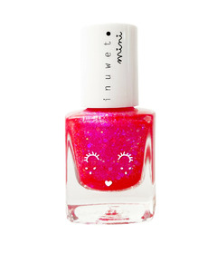 Inuwet Water Based Nail Polish Fuchsia Strawberry
