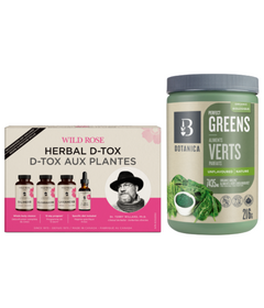 Botanica Greens & Wild Rose Detox Kit Bundle