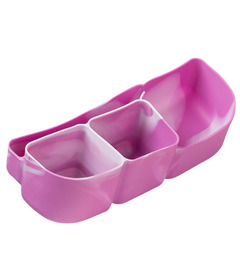 b.box Silicone Bento Buddy Tray for Lunch Box Cosmic