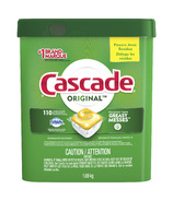Détergent pour lave-vaisselle Cascade ActionPacs Parfum citron