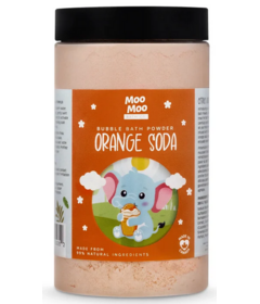 Moo Moo Bath Co. Bubble Bath Powder Orange Soda