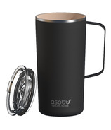 Asobu Stainless Steel Travel Mug Black