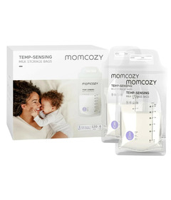 Momcozy 180mL Breastmilk Bag with Colour Changing Temperature Indicator