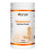 Orange Naturals Magnesium Glycinate Powder 400mg
