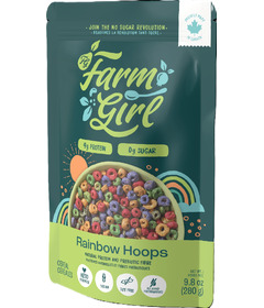 Farm Girl Cereal Rainbow Hoops