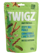 Twigz Craft Pretzels Zesty Dill Pickle