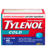 Tylenol Comprimés FaciliT Rhume Extra Fort Nuit