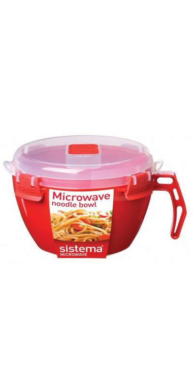 Sistema Microwave Breakfast and Noodle Bowl Bundle Red