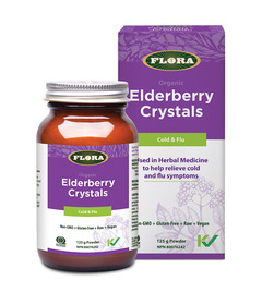 Flora Organic Elderberry Crystals