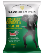 Savoursmiths Potato Crisps Somerset Cheddar & Shallot Flavour 