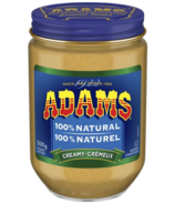 Adams Beurre d'arachide crémeux 100 % naturel