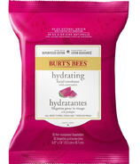 Burt's Bees Lingettes nettoyantes hydratantes pour le visage Pastèque