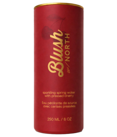 North Water Blush Sparkling Spring Water with Pressed Cherry