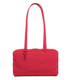 BAGGU Nylon Bowler Bag Candy Apple