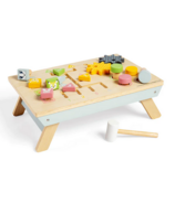 Bigjigs Toys Table Top Activity Bench (banc d'activité de table)