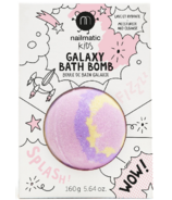 nailmatic Bombe de bain coloration et apaisement pétillante pour enfants Supernova